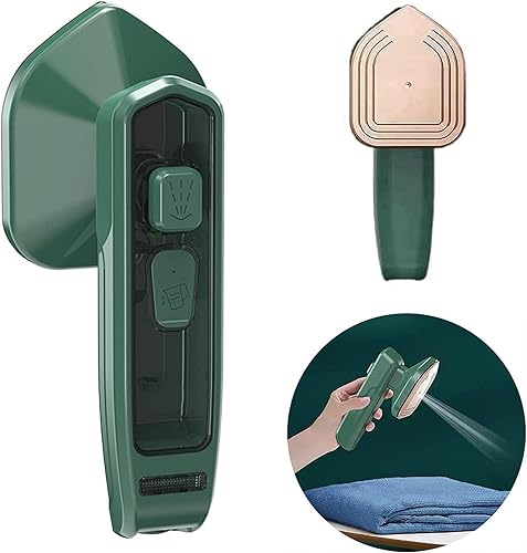 YUNCAI Plancha de vapor micro profesional, mini plancha de vapor portátil para ropa, plancha de vapor de mano, plancha de vapor profesional para