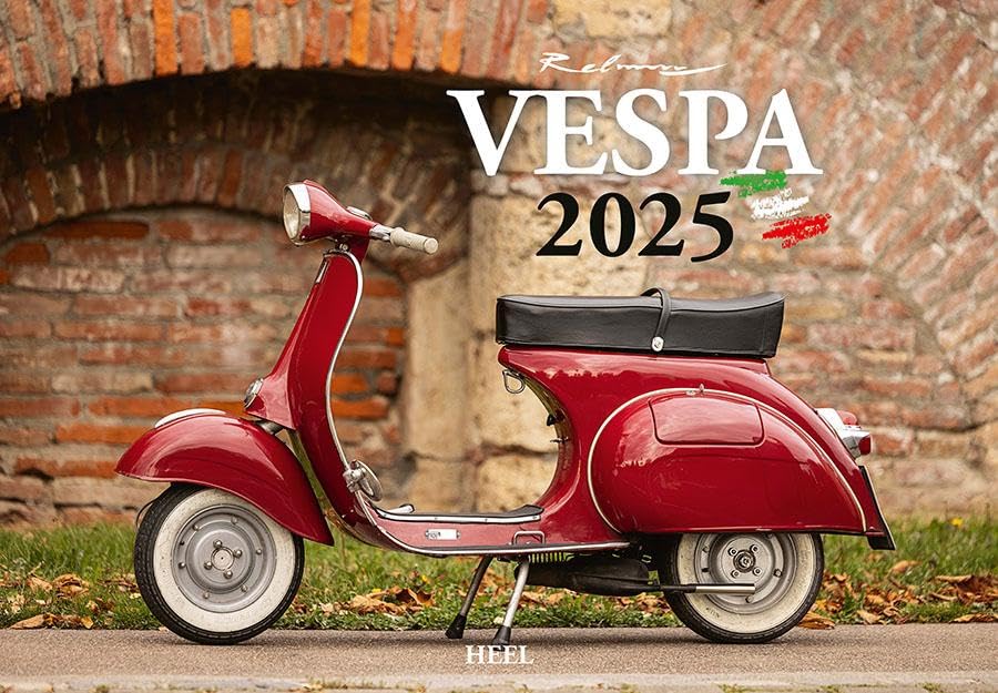 Vespa Calendar 2025: La Dolce Vita on Two Wheels Scooter Calendar