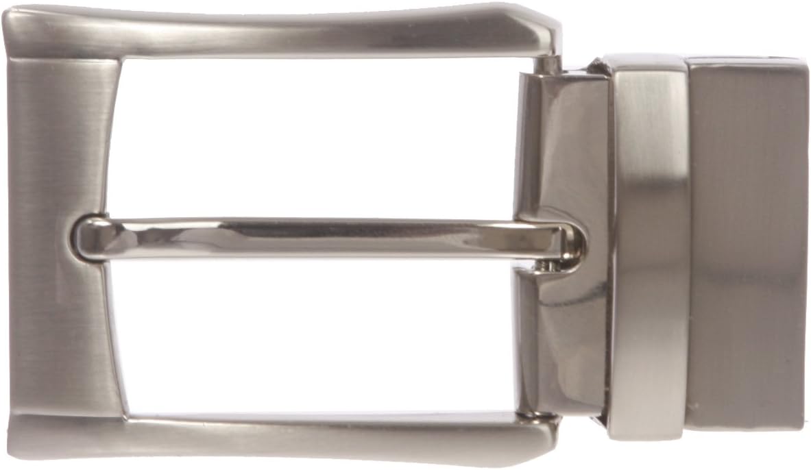 1 3/8 Inch (35 mm) Nickel Free Reversible Clamp Belt Buckle