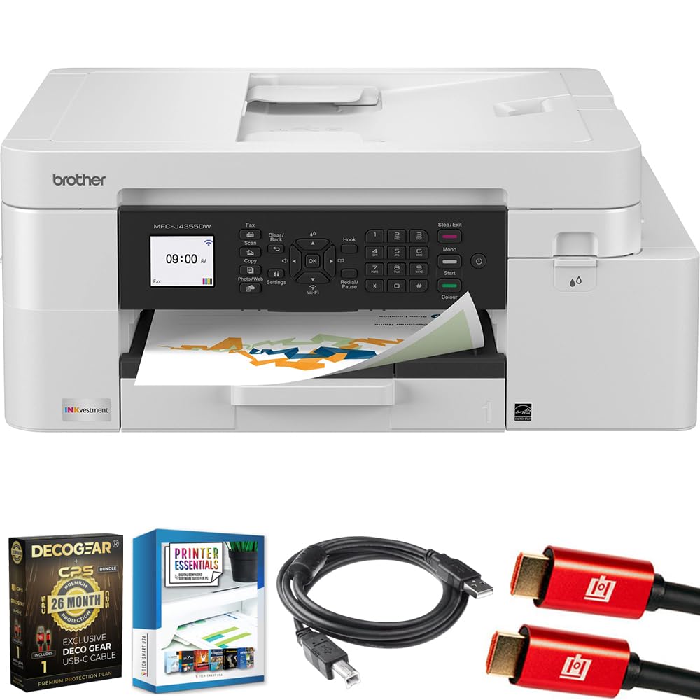 Amazon.com: Brother INKvestment MFC-J4355DW Wireless All-in-One