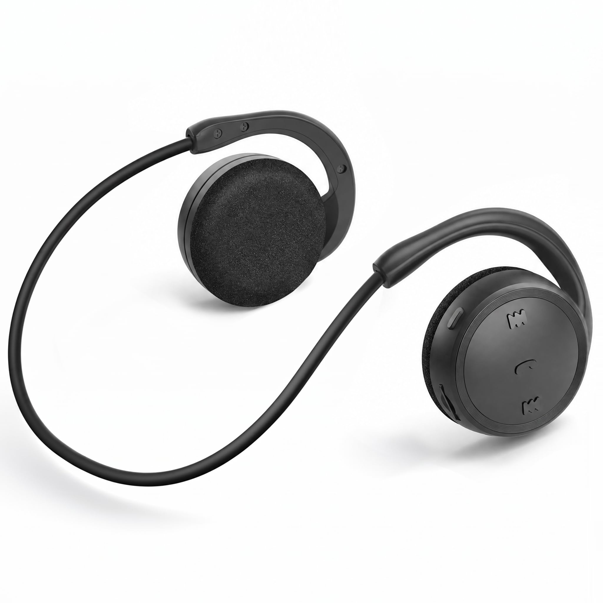 Kabellose Kopfhörer Bluetooth 5.0-Kopfhörer Sport mit Sprachanruf/HiFi Stereo Mikrofon, Headset Bluetooth Faltbar, unterstützt TF-Karte, Stereo Headsets, schweißfest Sportkopfhörer für Training Laufen