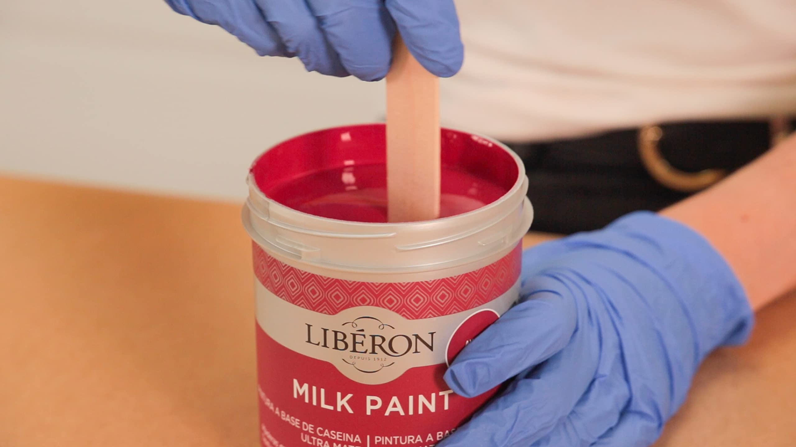 Liberon Milk Paint crema de pintura piedra 500ml