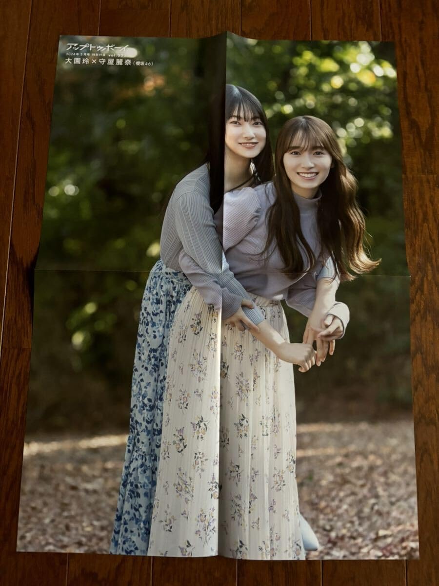 Amazon.co.jp: 櫻坂46 大園玲×守屋麗奈 アップトゥボーイ 2024年