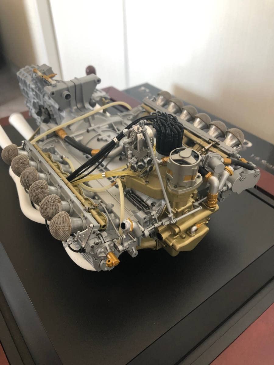 Amazon.co.jp: GMP 1/6 FERRARI 312PB 12 Cylinder Engine Replica