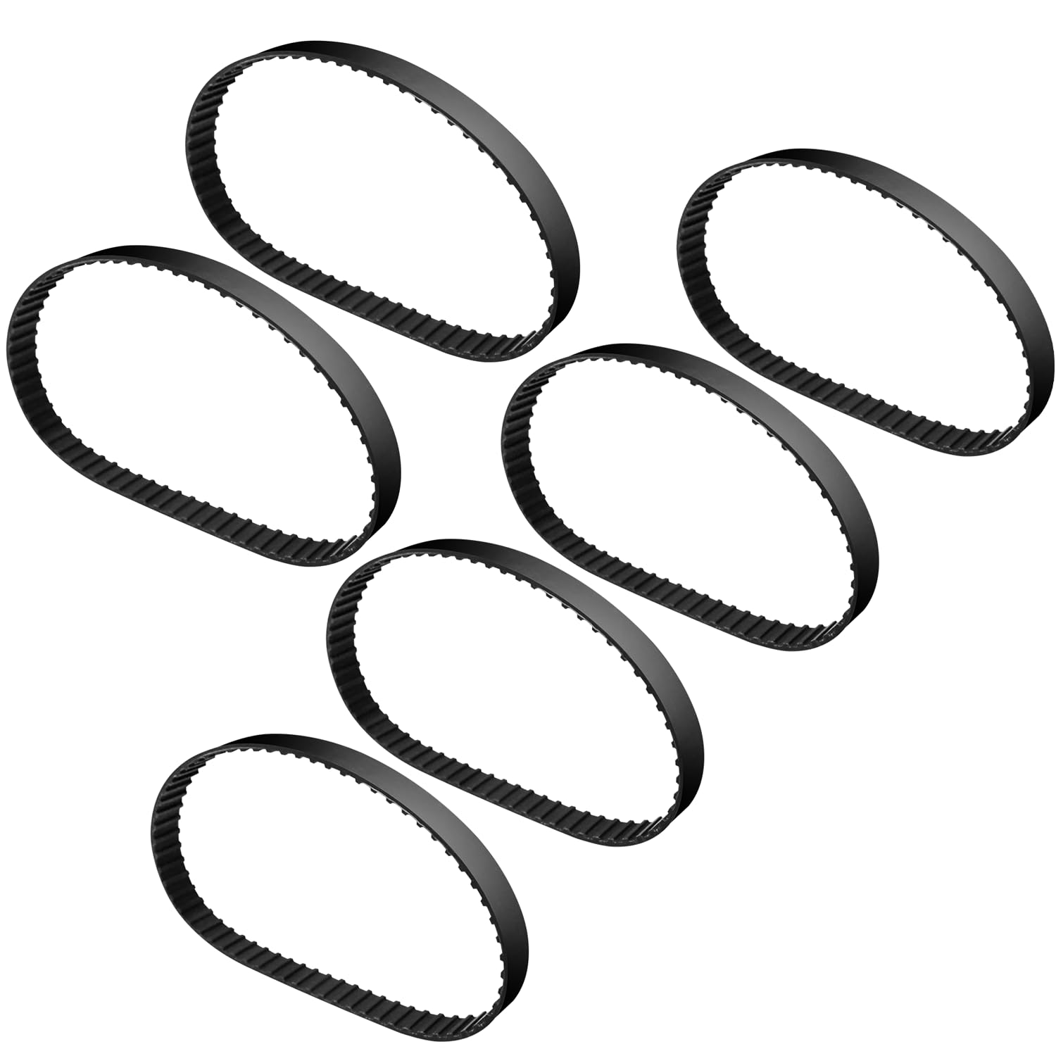 6-Pack Replacement 104217 Vacuum Cleaner Geared Belt for ProForce 1500 1500XP 15XP 1200XP 1500XP HEPA Upright Vacuums