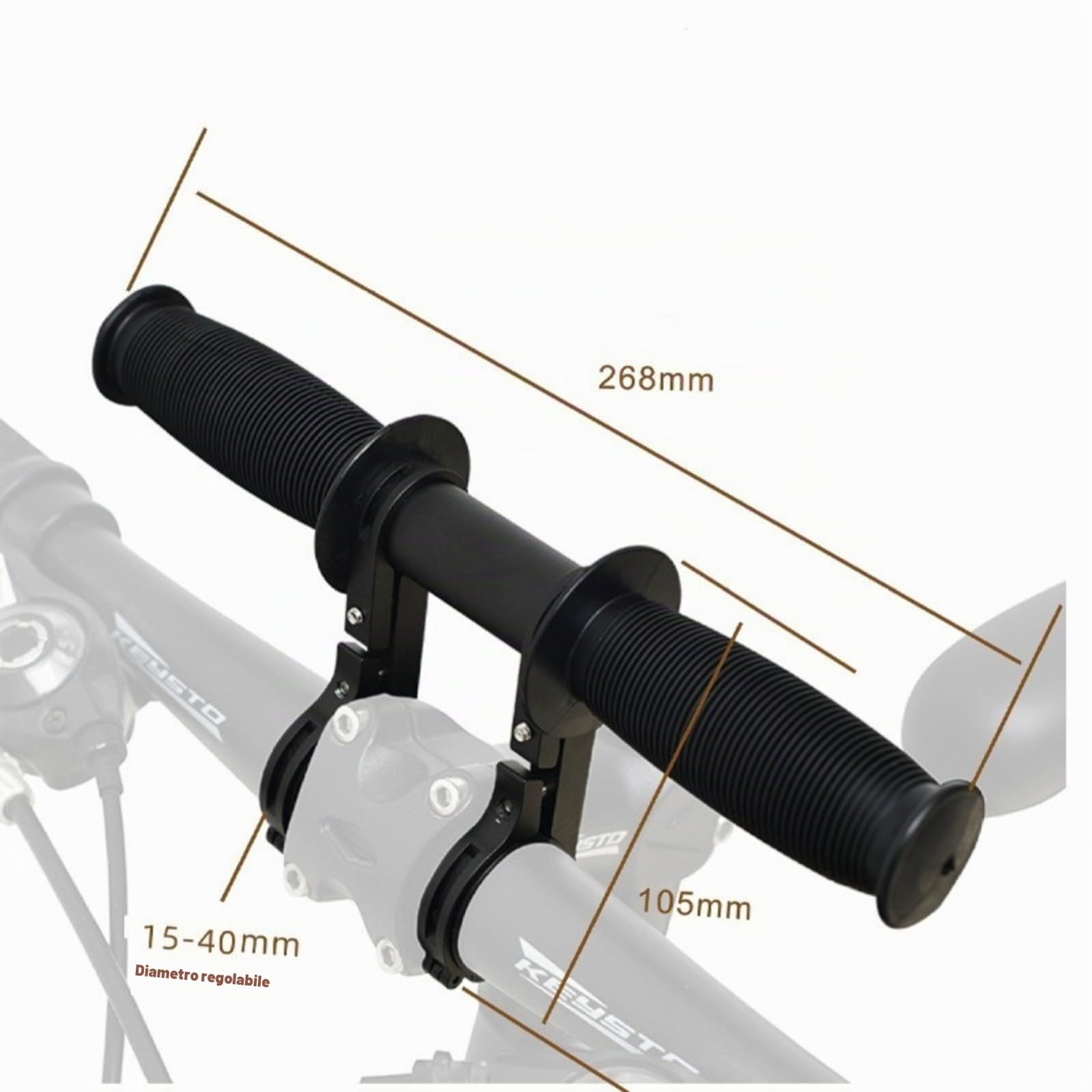 Sella per bicicletta,Telaio anteriore staccabile, per bambini, per mountain bike, traspirante, impermeabile, ideale per bici pieghevoli, bici da strada, da spinninggper （alluminio）