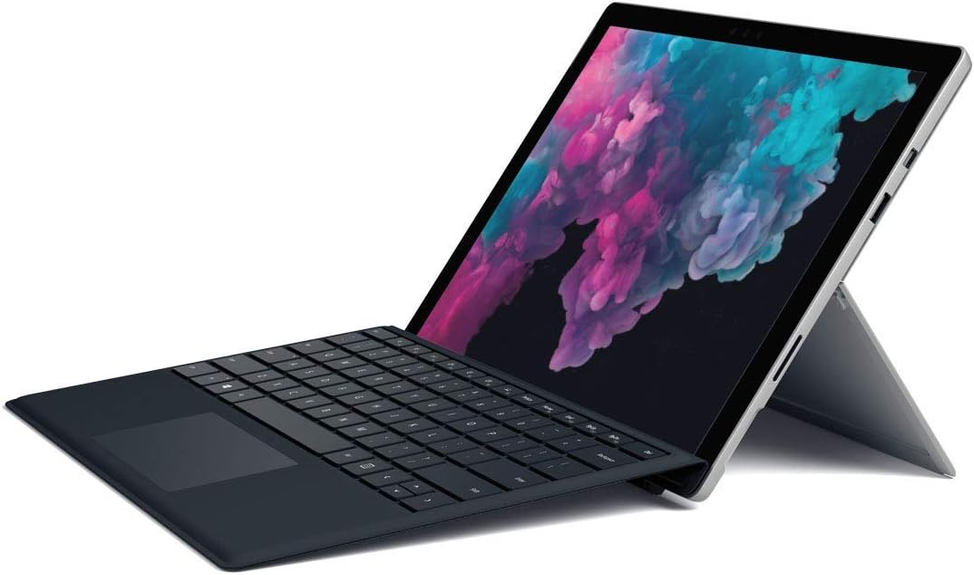 Microsoft Surface Pro 6 (Intel Core i5, 8GB RAM, 128GB) - Black - NKR-00001, Platinum