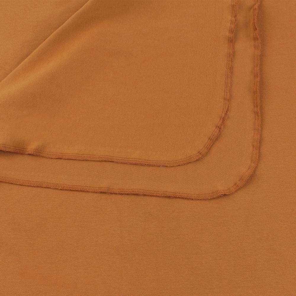 PESAAT Cotton Baby Swaddle Hat Set Newborn Infant Hats Receiving Blankets for Baby Boys Girls