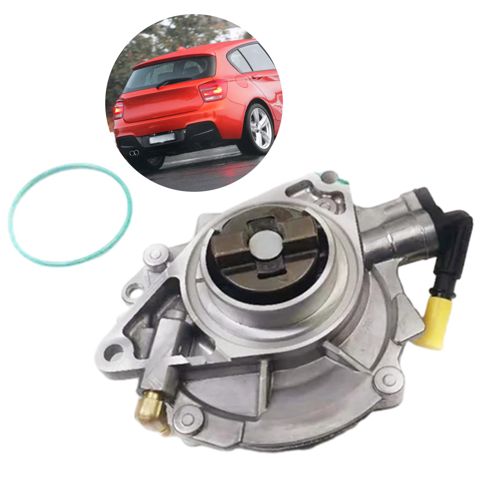 Bomba de vacío de freno de motor de metal, compatible con F20, F30, F31, 114i, 116i, 118i, 316i, 11667625260, fiabilidad, bomba de vacío de freno