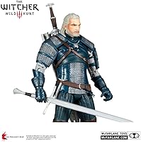 Vista 2 de McFarlane Toys The Witcher Geralt of Rivia (Viper Armor: Teal) 7" Action Figure with Accessories