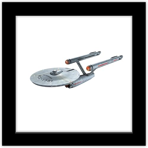 Trends International Gallery Pops Star Trek USS Enterprise NCC-1701 - PĂłster de pared de barco, 12.00 x 12.00 pulgadas, versiĂłn de marco negro Trends International Gallery Pops Star Trek USS Enterprise NCC-1701 - PĂłster de pared de barco, 12.00 x 12.00 pulgadas, versiĂłn de marco negro