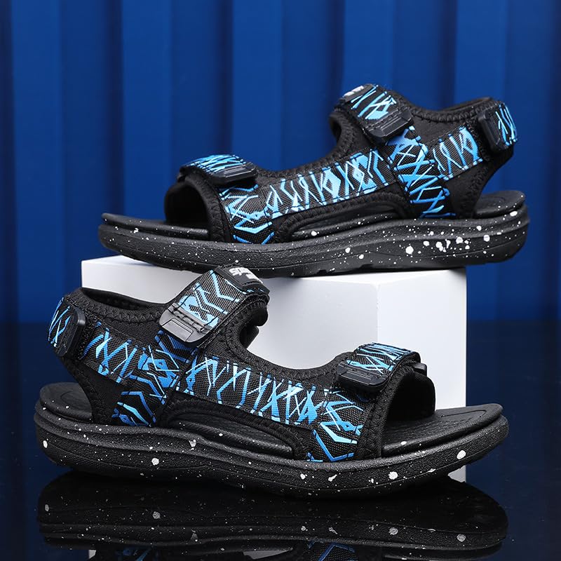 Boys Sport Sandals Open Toe Boy Outdoor Sandal Athletic Kids Beach Hiking Shoes Fashionable3