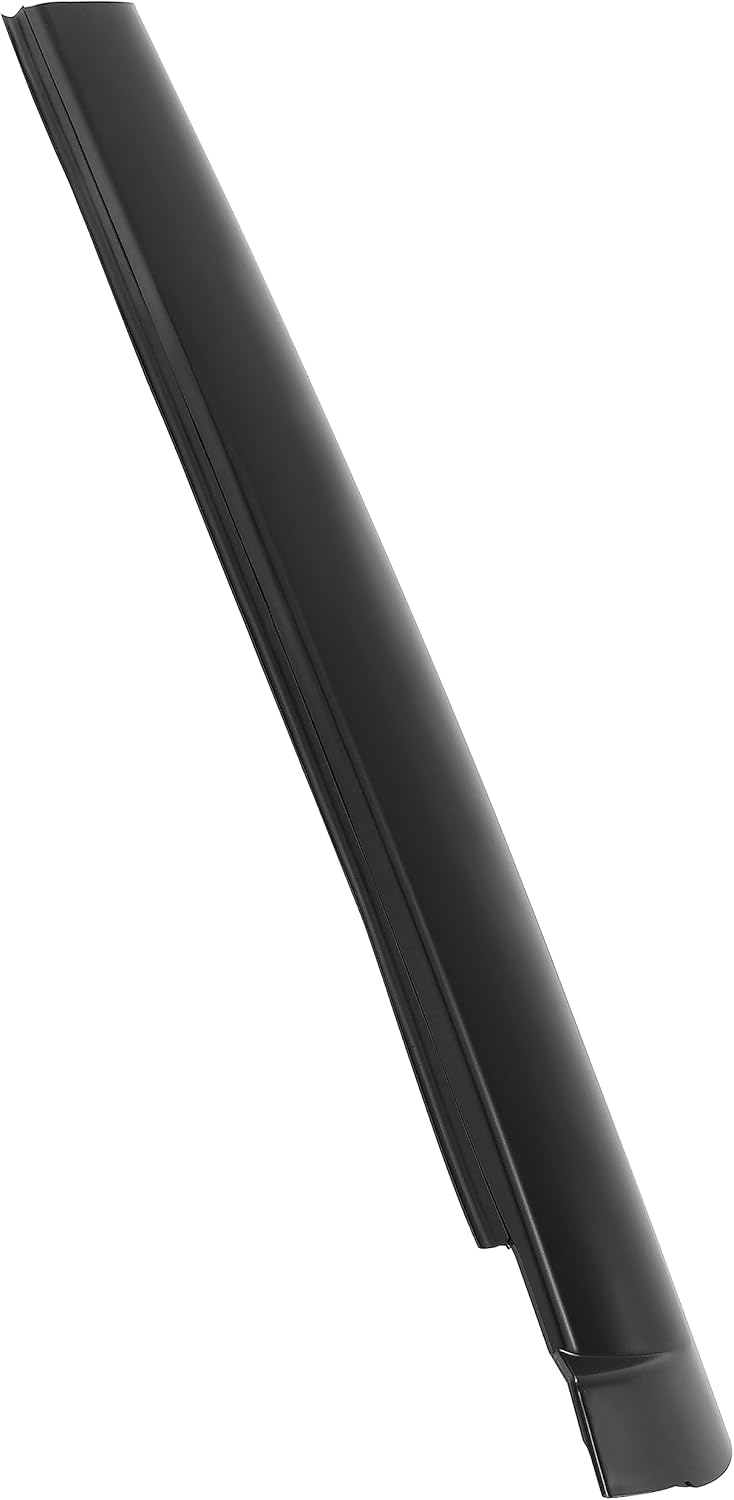 KUAFU Windscreen Pillar Trim Compatible with 1999-2004 Land Rover Discovery 2 Replacement for DCB500070PMA Painted Black Driver Side