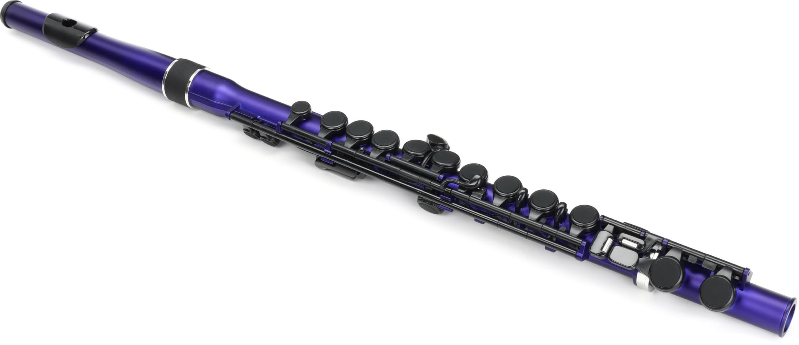 Amazon.com: Nuvo Student Flute – Metallic Blue/Black, Straight