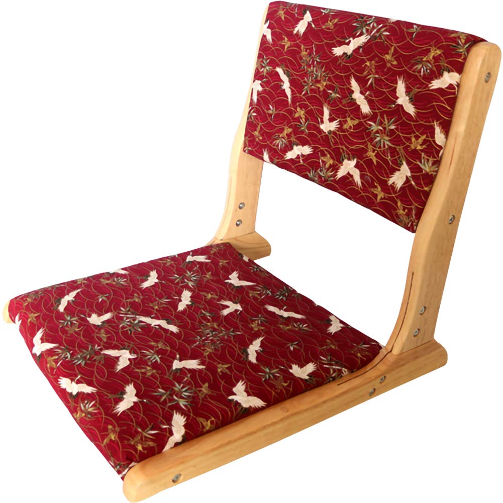 Amazon｜Umora座椅子 畳 木製 背もたれ 折りたたみ フロアチェア 和風