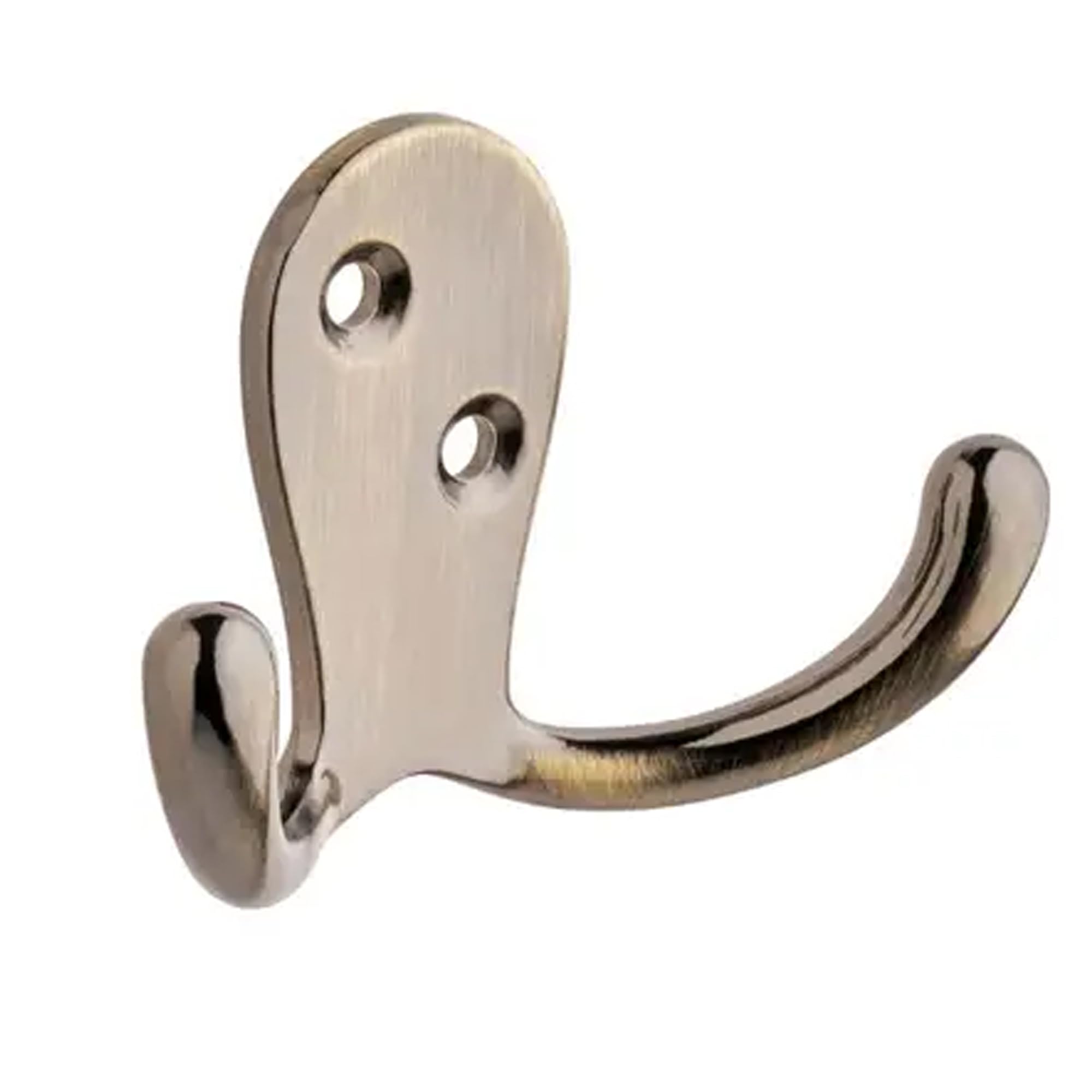 Decohooks - Double Robe Hook - Wide - Antique Brass
