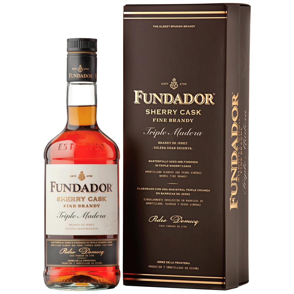 Fundador Triple Madera Brandy de Jerez Solera Gran Reserva 38% 70 cl