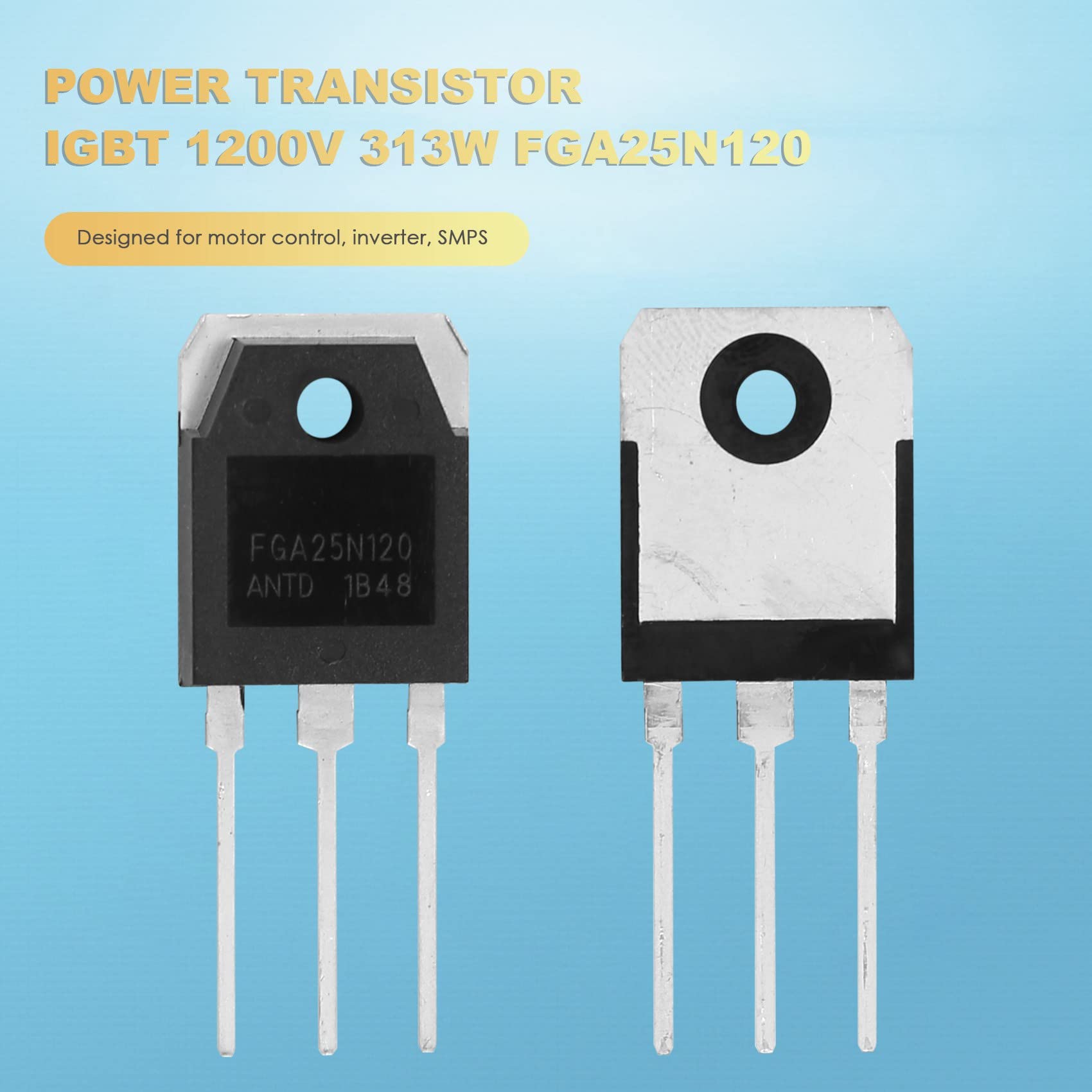 IGBT Transistor de puissance FGA25N120 1200 V 313 W