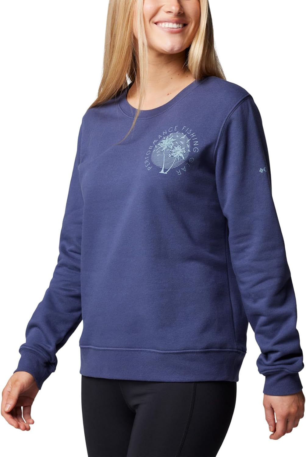 Columbia womens Pfg Graphic Sweatshirt Crew - Image 6