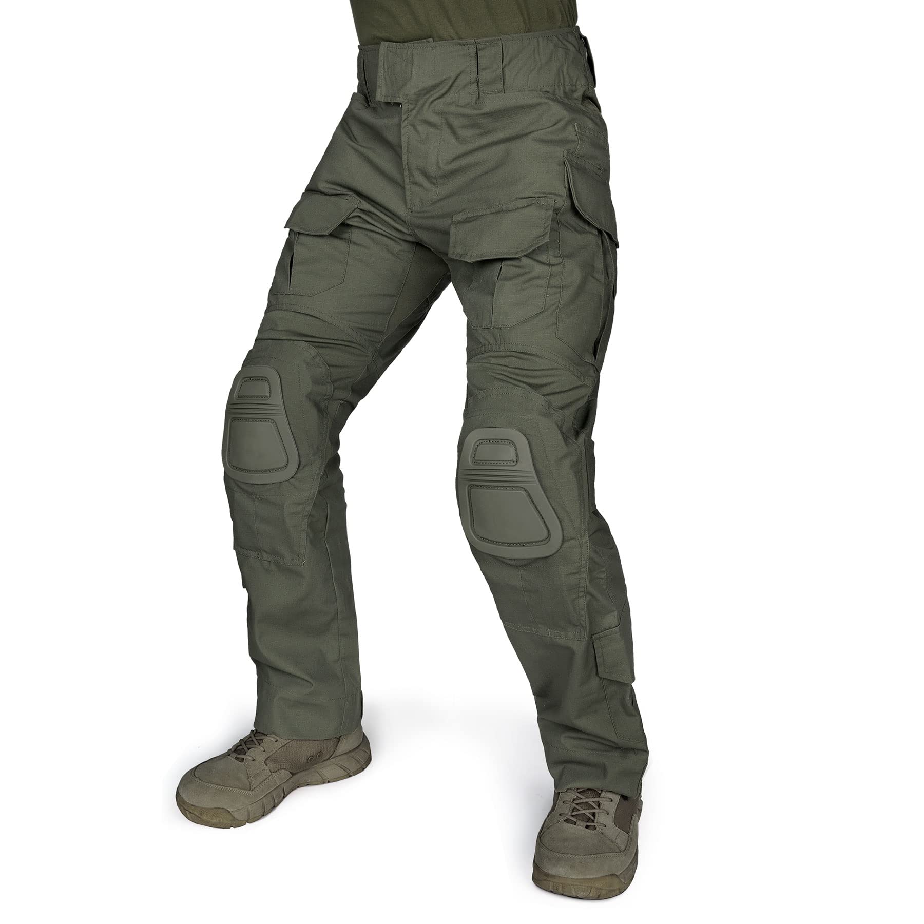 IDOGEAR G3 Pantaloni da Combattimento Pantaloni Tattici con Ginocchiere per Uomini Pantaloni Militari da Caccia All'aperto