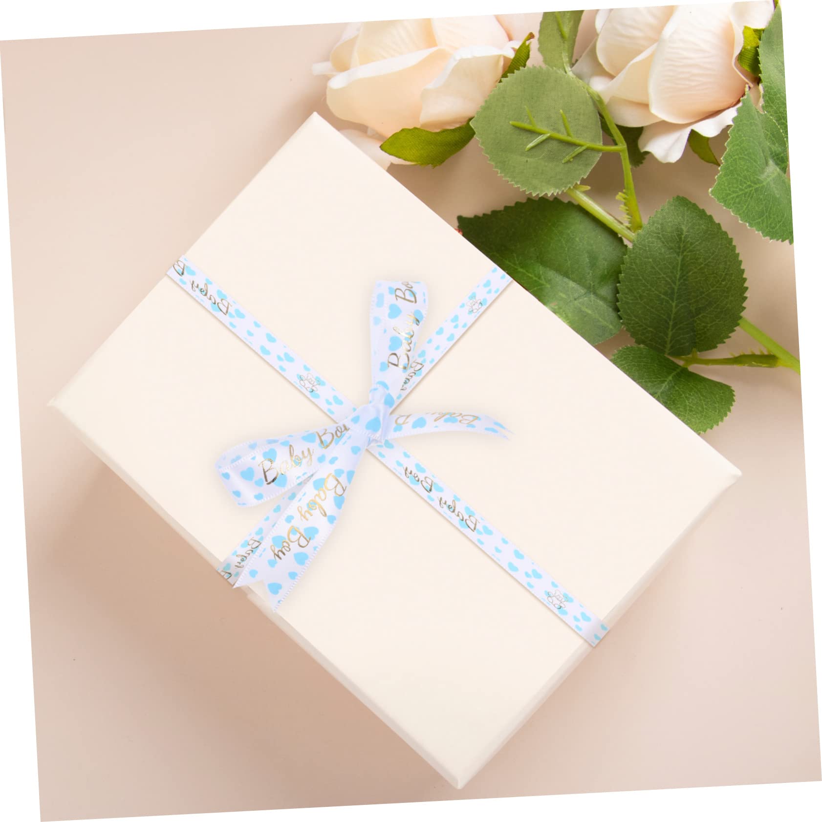 Lurrose 3 Set Di Nastri Artigianali Per Confezioni Festive in Raso Di Poliestere Tagliabili Non Restringibili Non Sbiadiscono 5 * 3