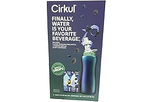 Cirkul Reusable Water Bottle 32oz: Stay Refreshed and Add Amazing Flavors To...
