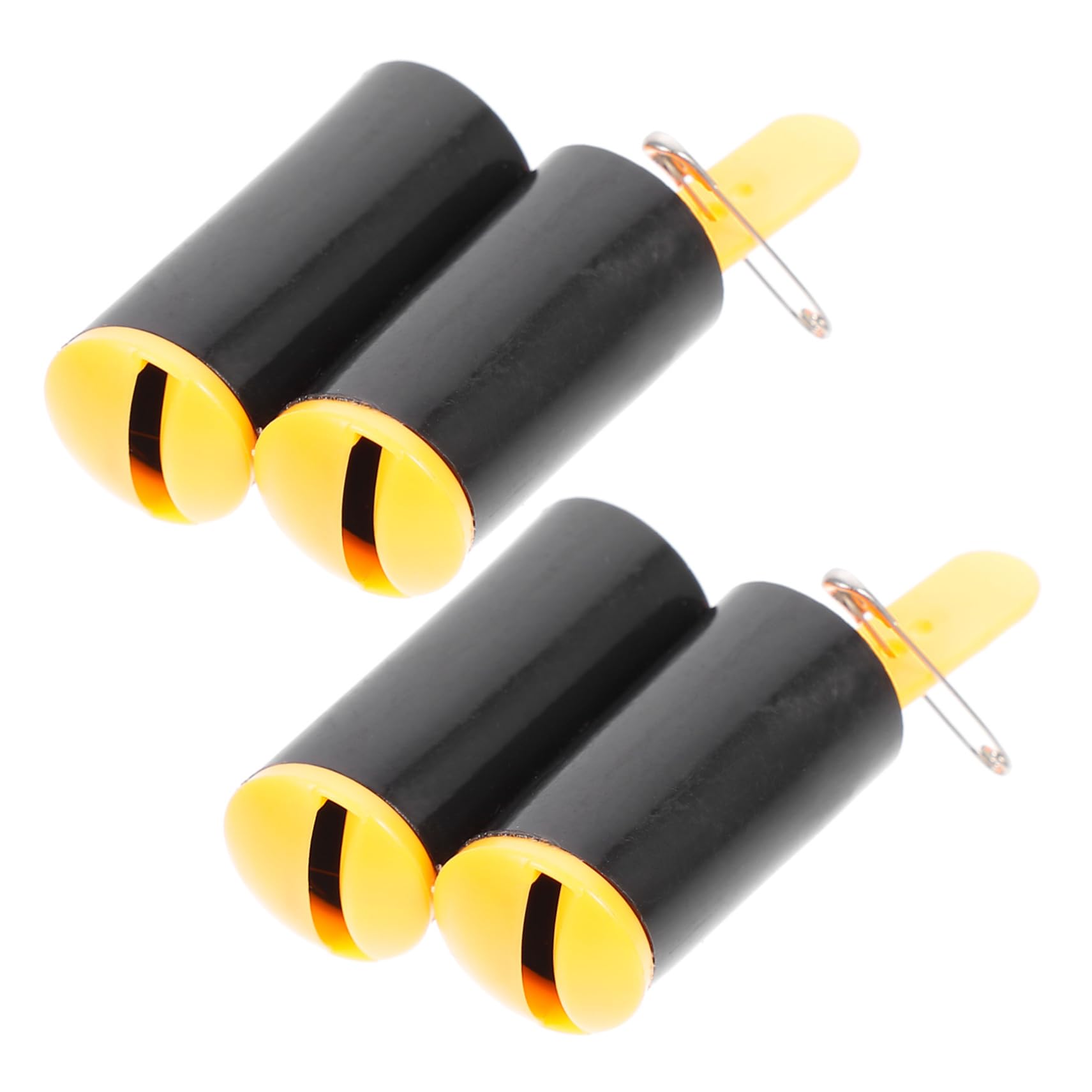 Mikikit Bird Training Whistle Pigeon Tail Whistle Made of Steel Abs Material Random