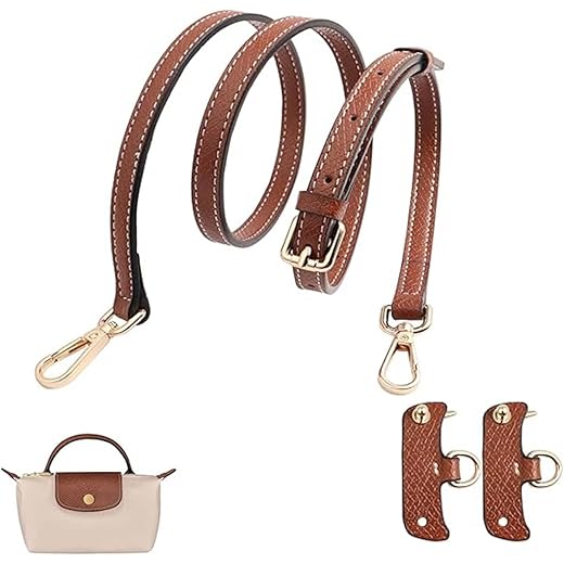 Adjustable Leather Bag Strap 2 cm