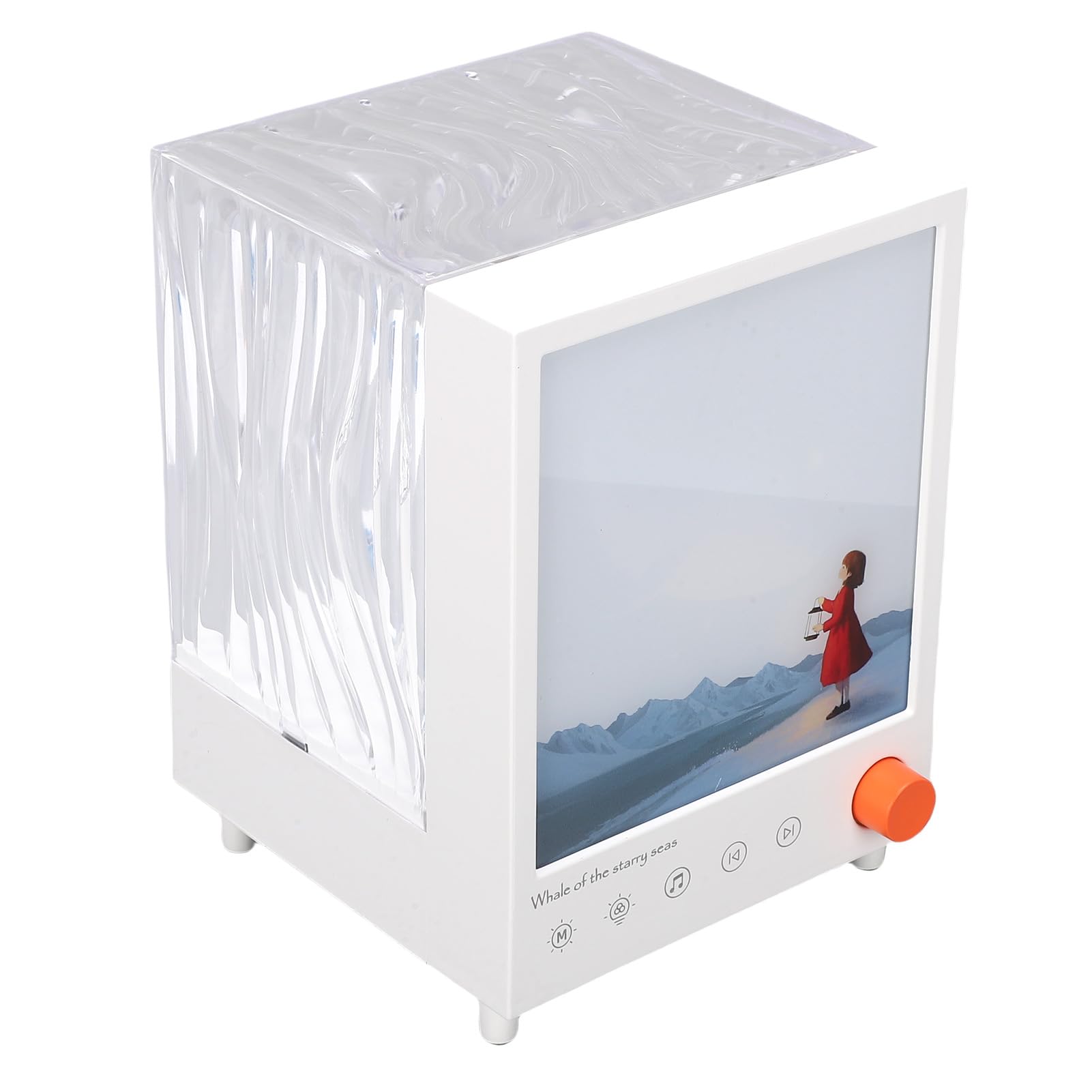 Proiettore per Luce Notturna 3 in 1, Macchina per Rumore Bianco in ABS PC con Altoparlante Bluetooth 5.3 per Sonno e Relax