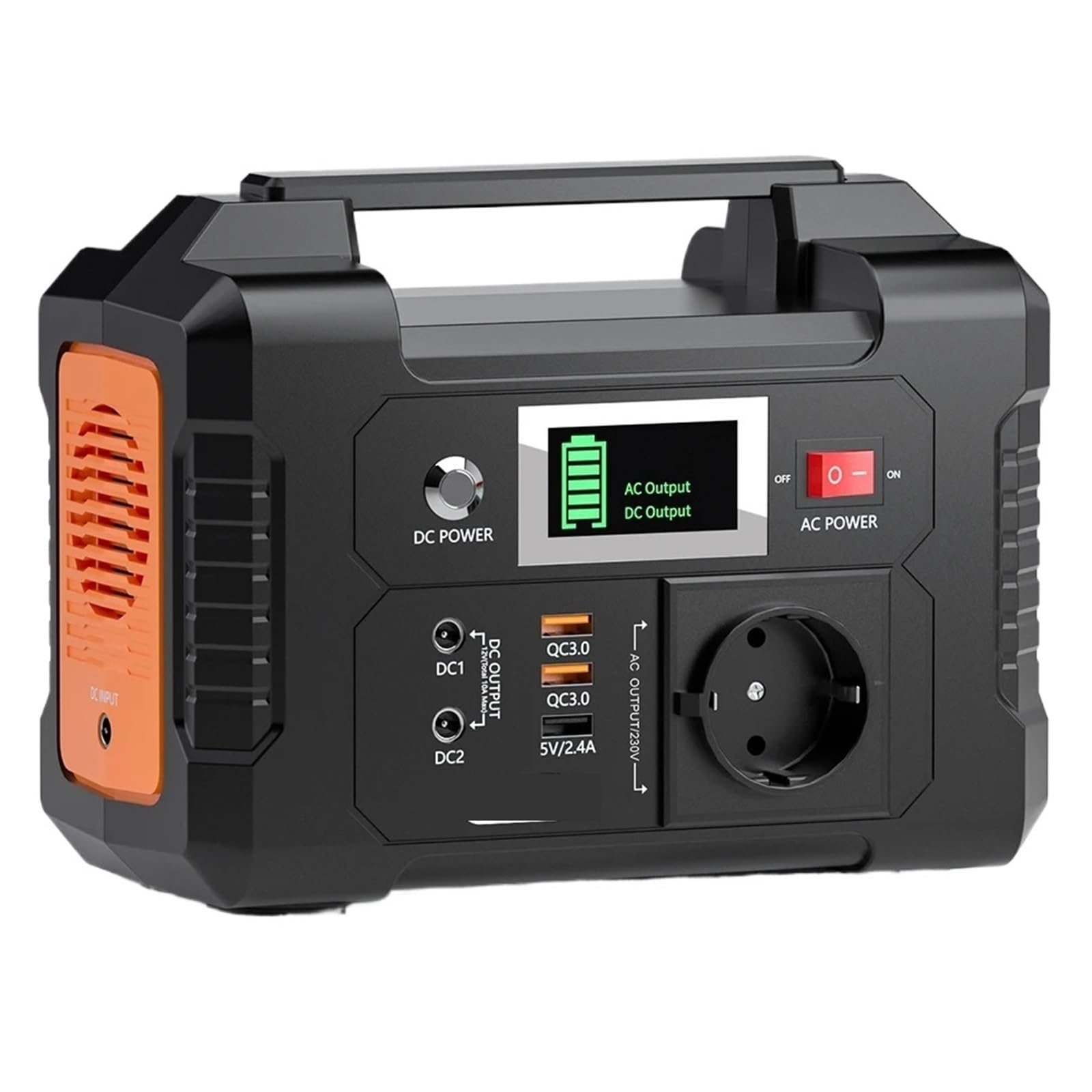 Centrale Électrique Portable E200 200W 151Wh, Générateur Solaire 230V AC DC, Alimentation Par Batterie For L'extérieur For Drone À Panneaux Solaires Recharge Ultra Rapide