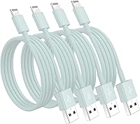 Vista 24 de Susnwere Cable de carga extra largo para iPhone de 15 pies, [certificado Apple MFi], cable USB a Lightning de 15 pies, cable de carga rápida