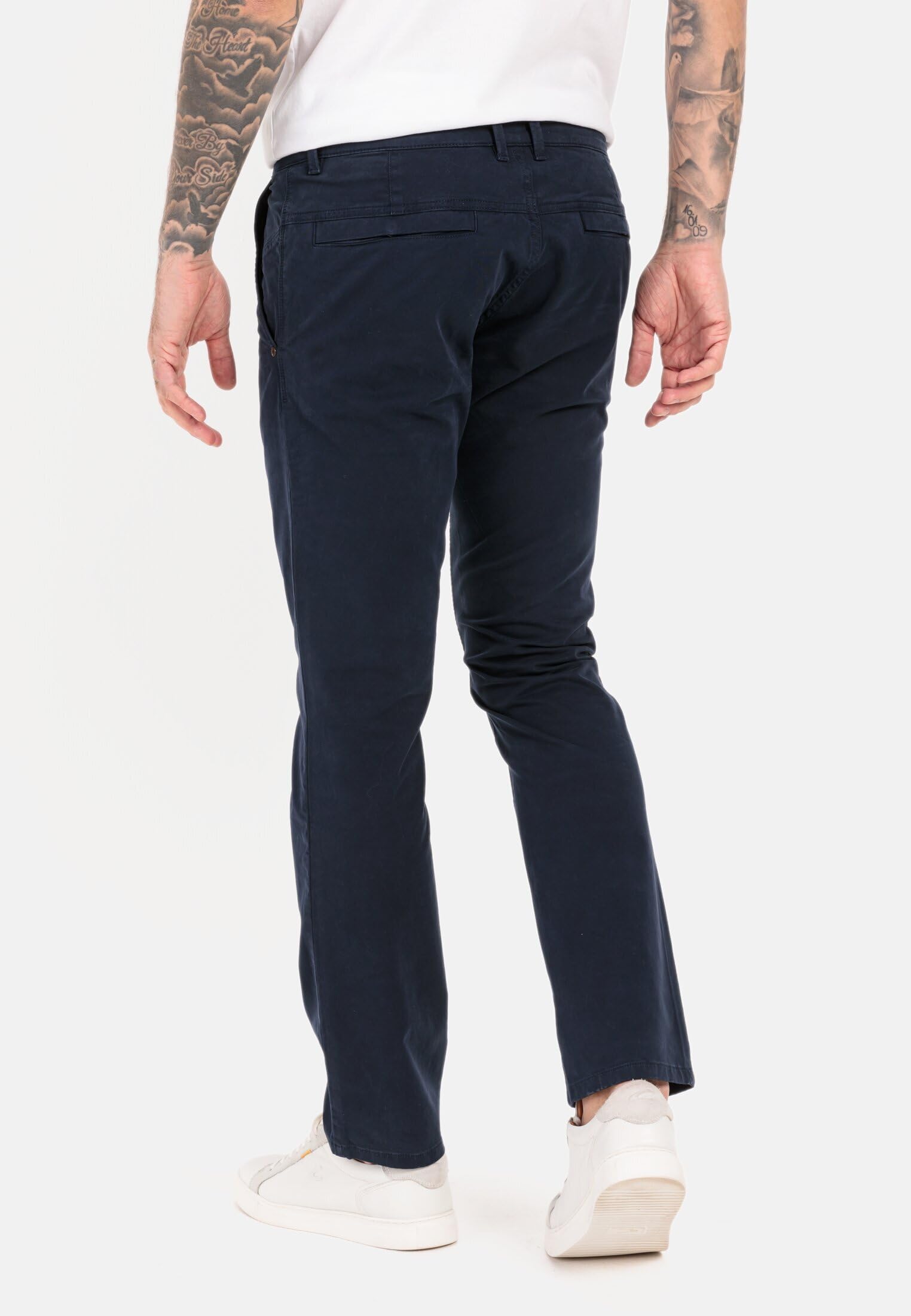camel active Herren Stretch Chino Hose Regular Fit Houston - Spodnie Mężczyźni