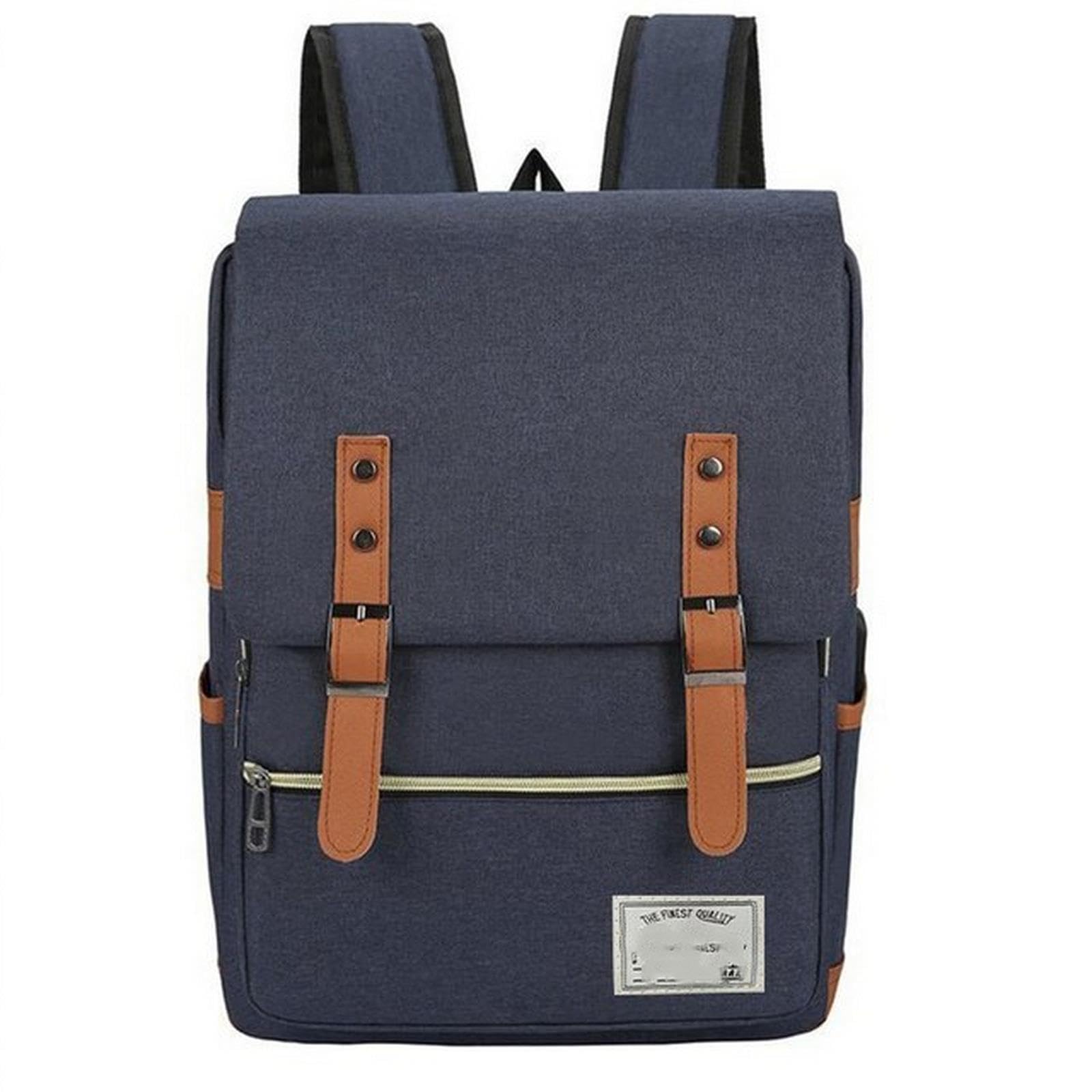 NOGRAX Schulrucksack Schoolbag -Rucksack Laptop Männer Lässig Retro Elegant Wasserdicht