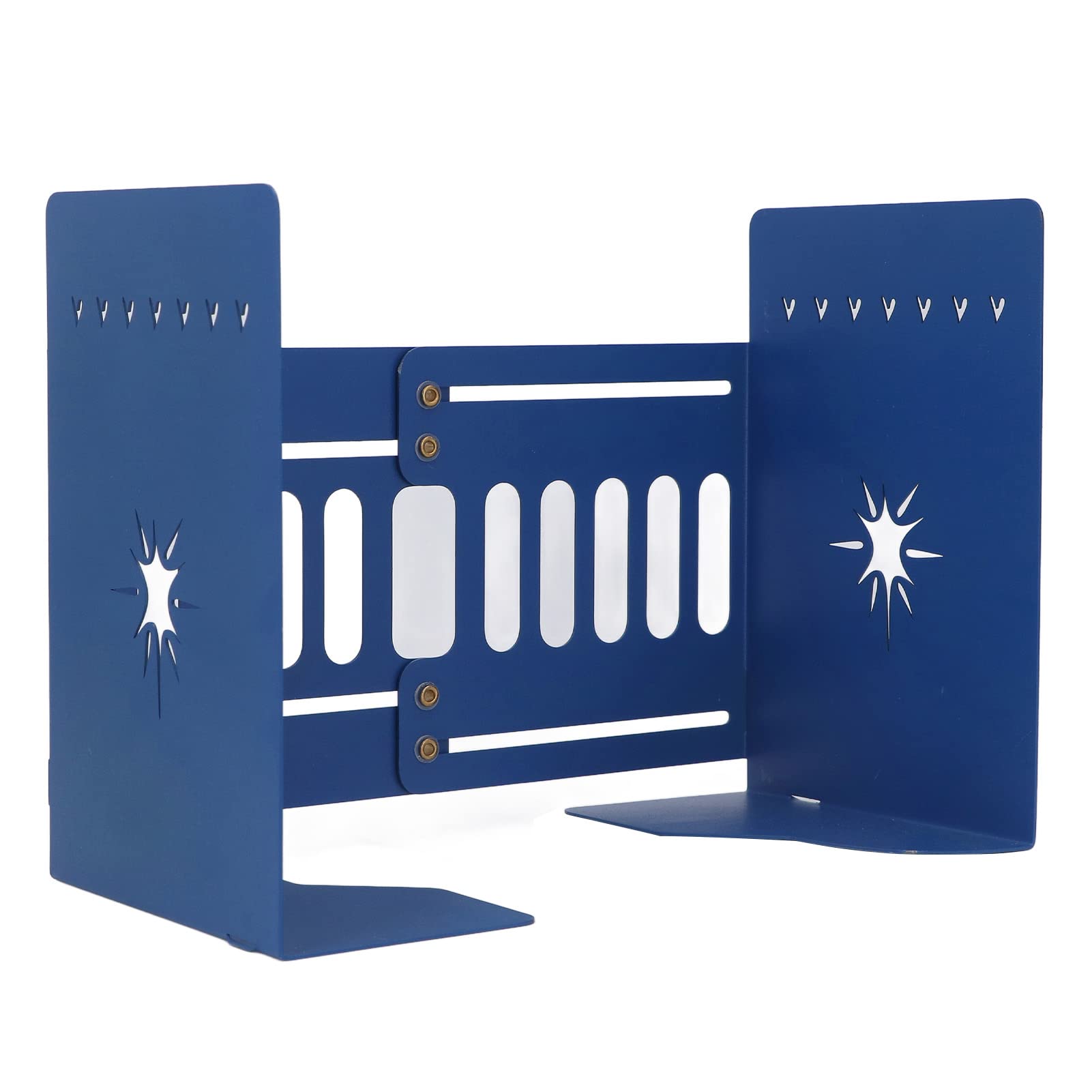 LEGGERA DA SCRIVANIA RETRATTILE SOTTILE IN METALLO PER UFFICIO E CASA (Blu)