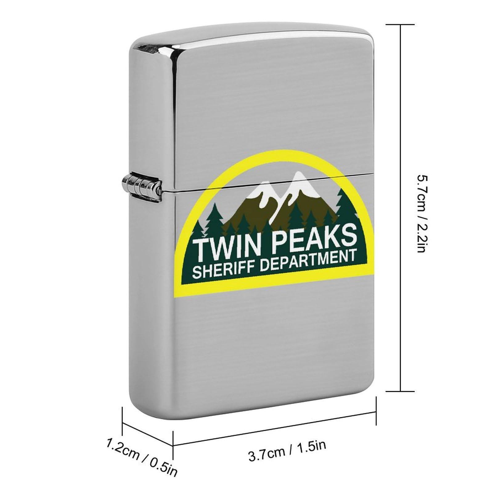 新品 ツイン・ピークス TWIN PEAKS ジッポー ZIPPO ライター Amazon.co.jp: ライターケース Twin Peaks Logo メンズ 両面プリント