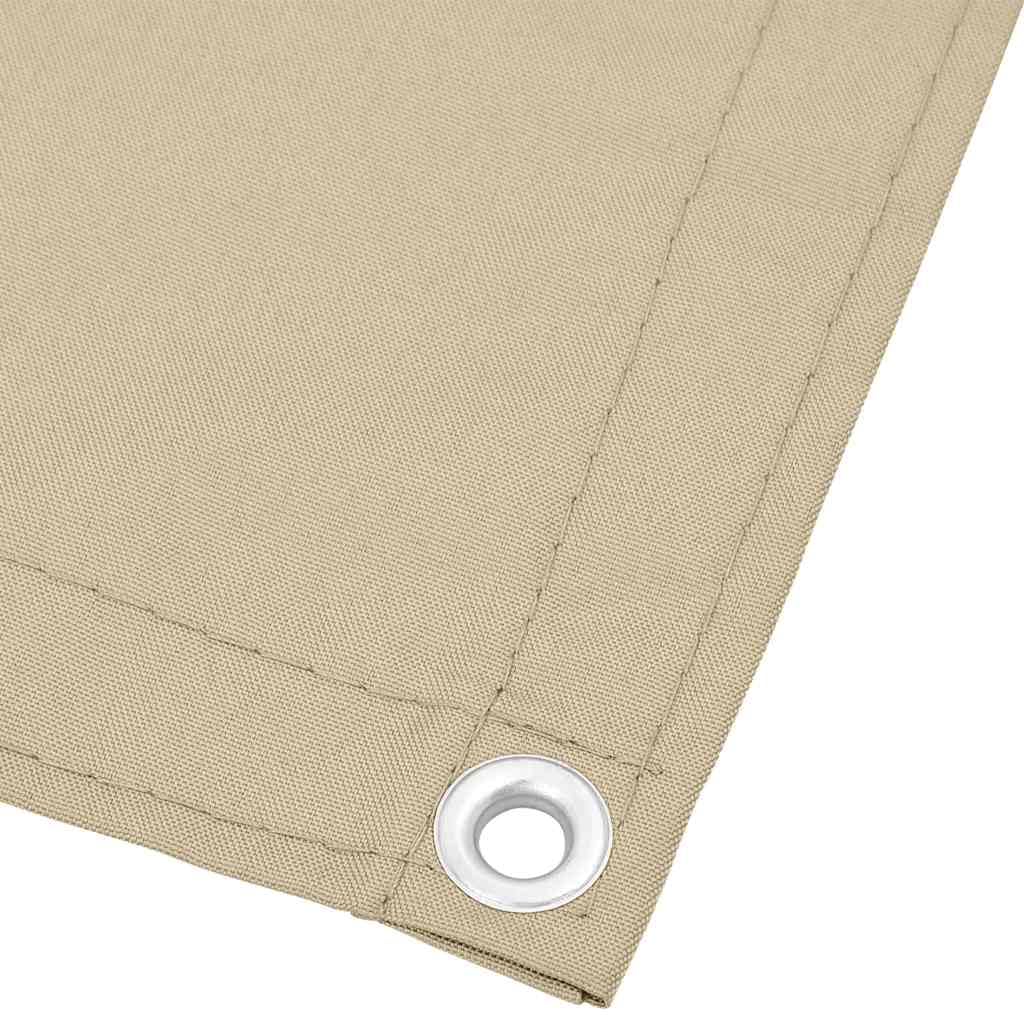 Protección visual para balcón, antracita, 75 x 300 cm, cortavientos impermeable de tejido Oxford con revestimiento de poliuretano, incluye cuerda de polietileno de 12 m para valla de balcón