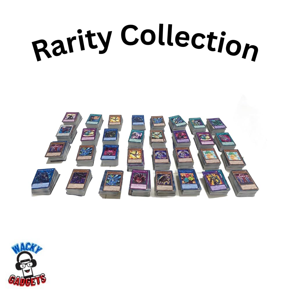 Wacky Gadgets Yugi oh cards, Rarity collection, 50 Super rare, 50 Ultra rare cards