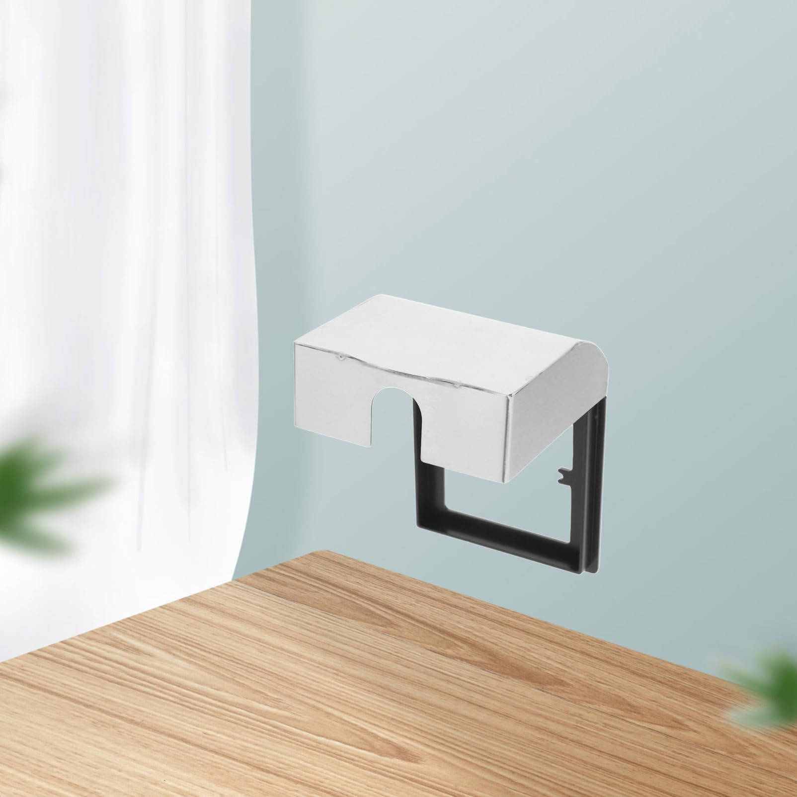 Tofficu 4kawałki Stal Nierdzewna Wodoodporna Skrzynka Gniazda Ochrona Przed Deszczem Elegancki Pokrowiec Gniazdka Do Użytku Zewnętrznego Nowoczesny Design Zabezpieczenie Obwodów