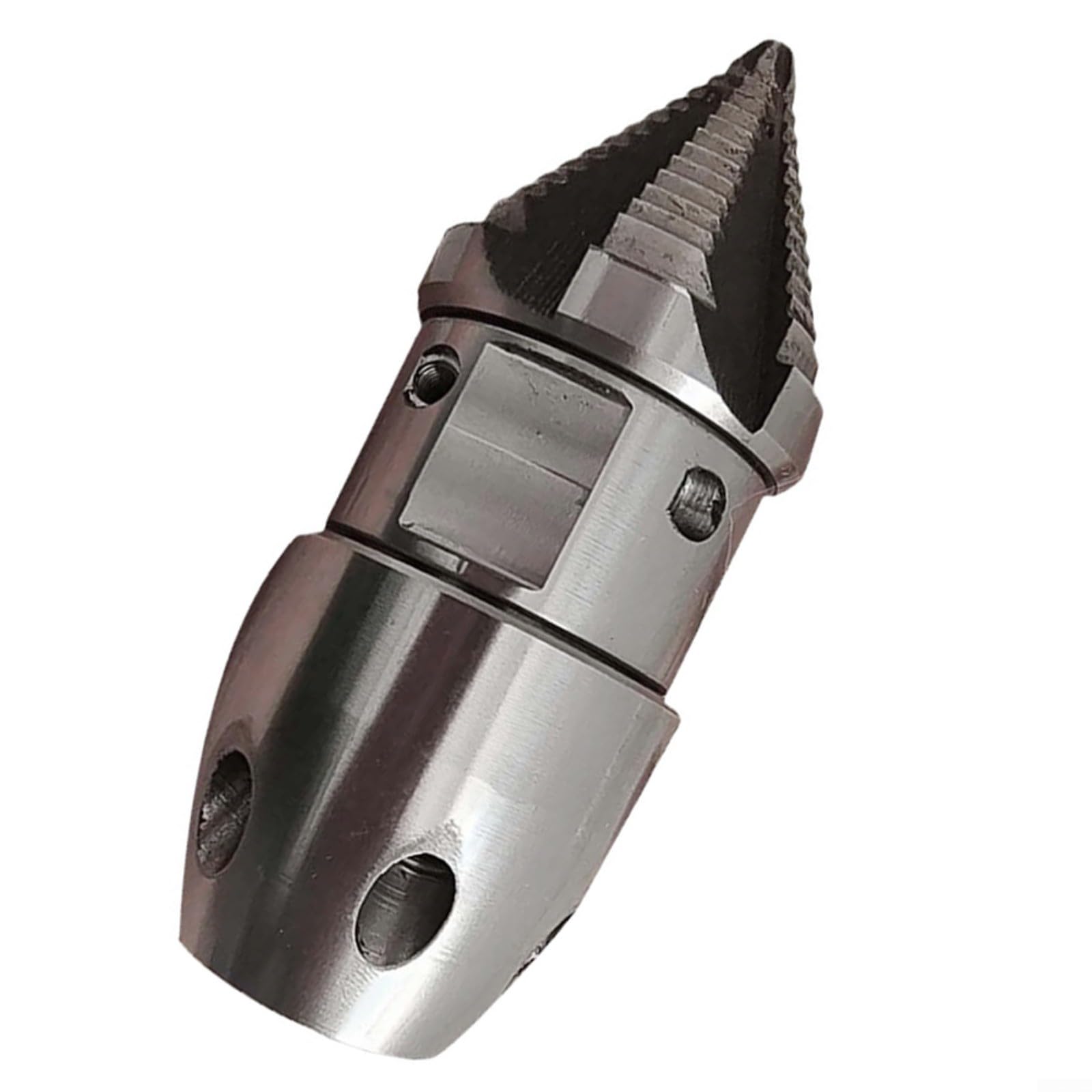 Boquilla giratoria de 360° de acero inoxidable para limpiadores a alta presión, rosca interior G1/2, 40 l/min, 150 kg, plata, 89 x 38 mm, para enjuagar tuberías de aguas residuales y canales, 1 unidad