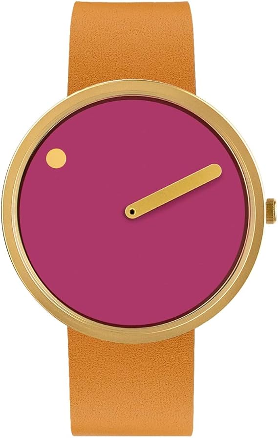 picto ユニセックスWatch with aブルー 本革ストラップ | legaleagle.co.nz