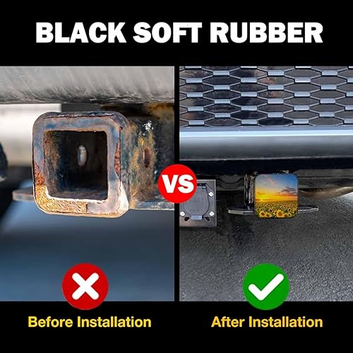 Vista 173 de Cubierta de receptor de enganche con bandera del estado de Arizona, Estados Unidos de América, 2 pulgadas, compatible con cubierta de tubo