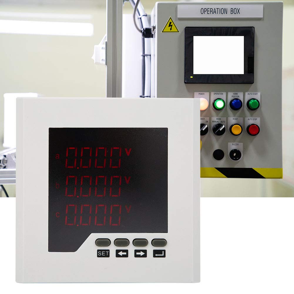 Medidor de Energía Eléctrica DTM-D120 Medidor de Potencia Multifunción de Alta Precisión para Sistemas de Gestión de Energía AC220V 1 Unidad
