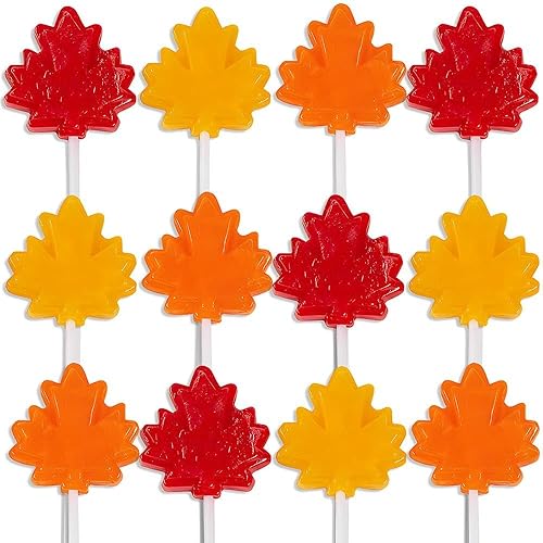 Fun Express Paletas en forma de hoja - 12 piezas