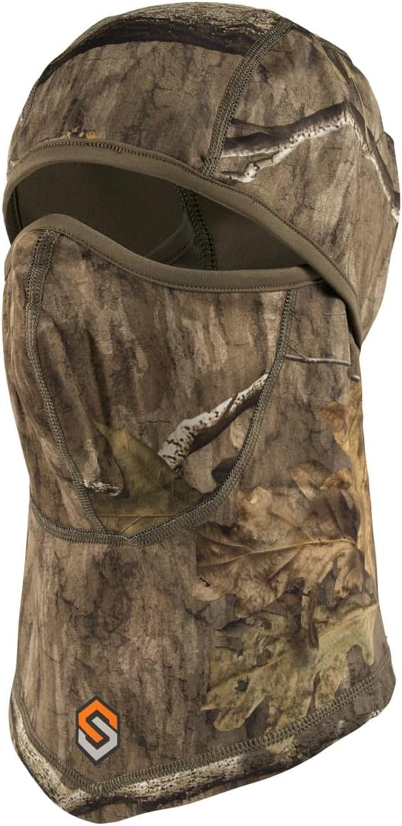 ScentLok Midweight Headcover, Camo Balaclava Face Mask for Hunting, Camping, and Outdoor Use, One Size
