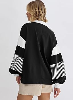 トップス willfully organdy docking sweat tops Z SUPPLY - GIDDY UP SUNDAY SWEATSHIRT BLACK SAND – swirlboutique
