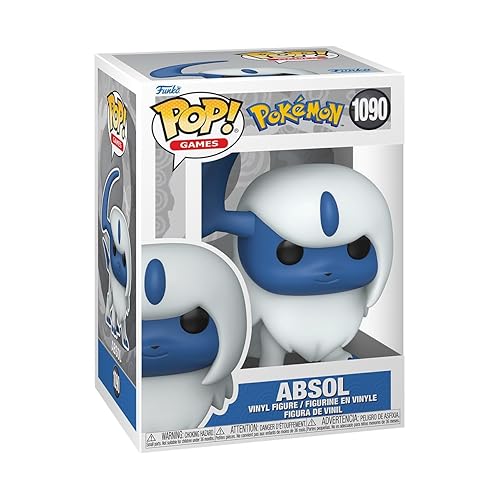 Funko Pop! Games: Pokemon - Absol - Collectable Vinyl Figure - Gift Idea - Official Merchandise - Toys for Kids & Adults - Games Fans - for Collectors and Display
