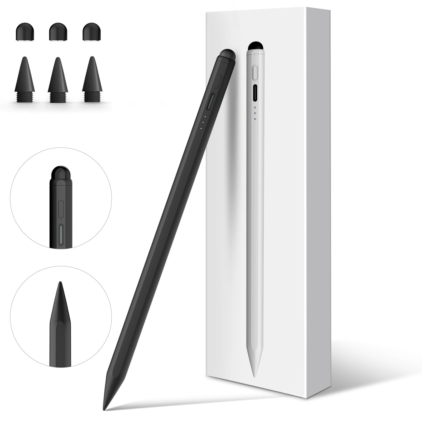 Amazon | 【LED電量表示・15分急速充電】ipadペンシル Mixoo