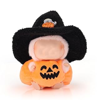 Clothes for 17cm Doll, Hat and Halloween Pumpkin Clothes Stylish Outfit Set Accessories (No Doll) - Amazon product rated Grade A