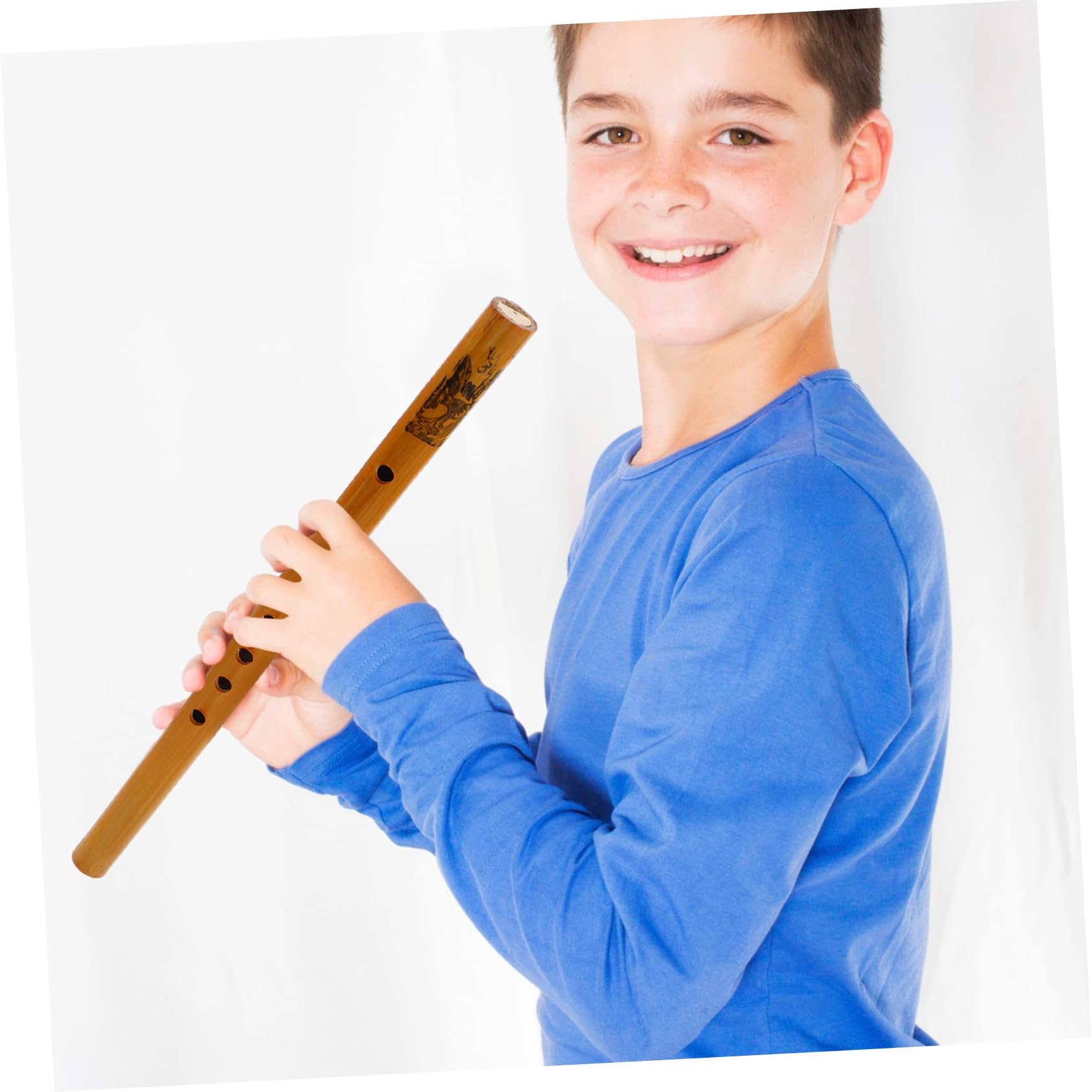 BESPORTBLE Verticale Portable pour Débutants et Adultes Instrument de Musique Naturel pour Cours et Pratique