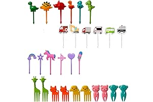 Dino Unicorn Kid Food Picks Variety Set